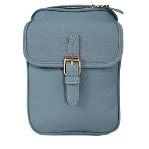 Sac en cuir vintage avec portefeuille intégré pour femme chic