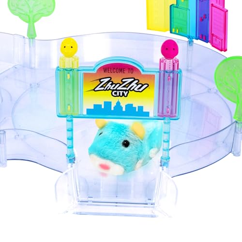 image for zhuzhu City Downtown Starter Playset with Electronic Hamsters Pipsquea