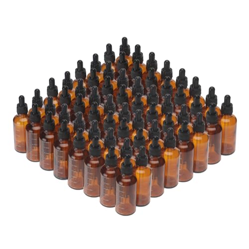 Ytuaebni 50ml Tinkturflaschen mit Pipette 80 Stück