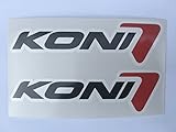 2 Koni Shocks Diecut Decals