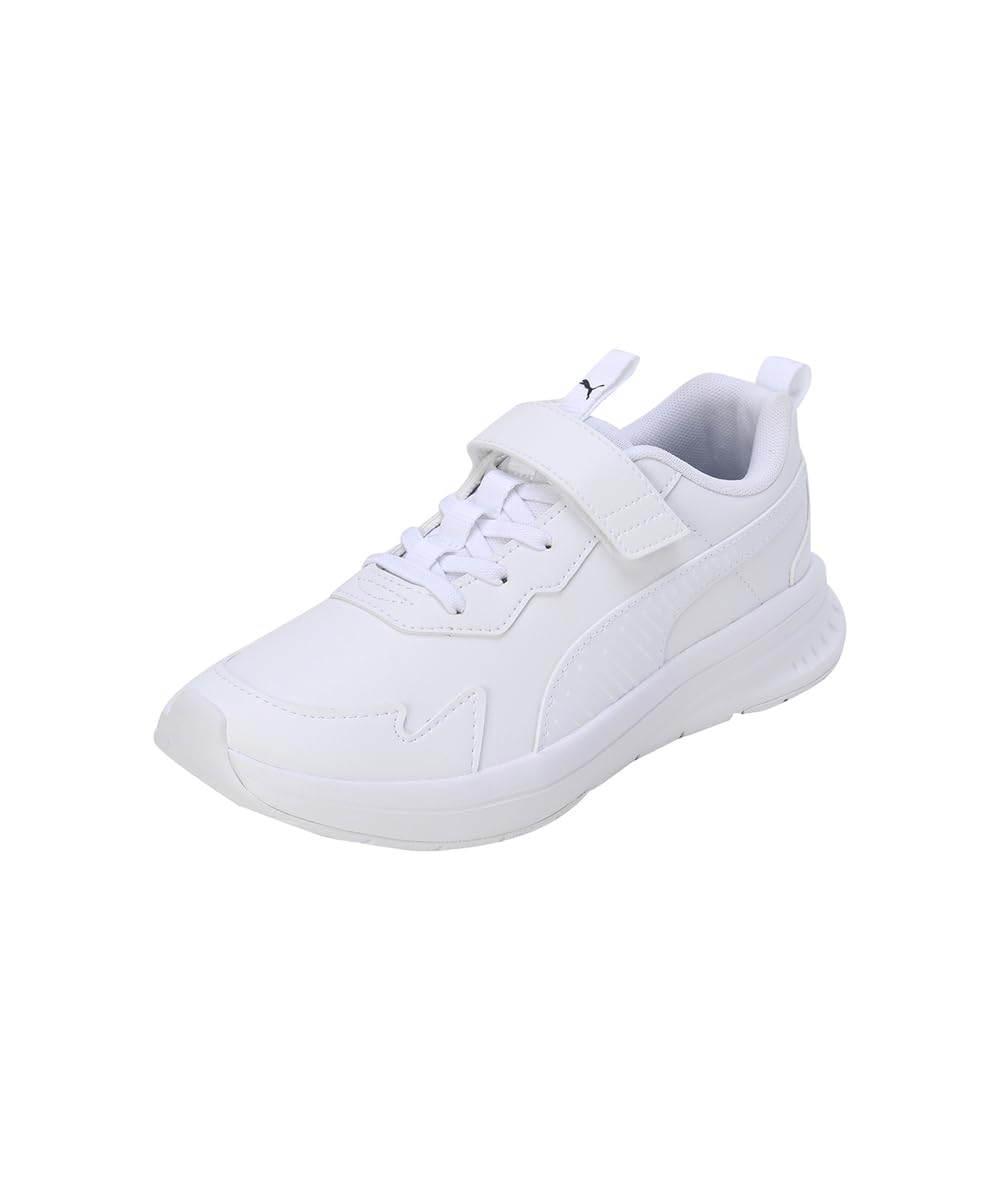 Puma Unisex-Kid Evolve Run SL AC+ Jr White-White-Silver Sneaker - 3.5 UK (39136902) (B0CV3H4YXB) Amazon Price History, Amazon Price Tracker
