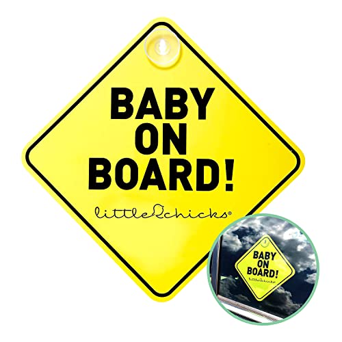 Little Chicks Cartello "Baby On Board" - 5