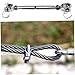 ROMISBABA 2pcs Stainless Steel Jaw Jaw Turnbuckle Cable Tightener for Heavy Duty Rigging Design for Industrial Use