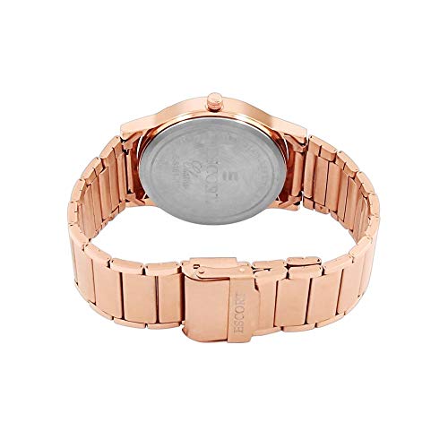 Image of Escort Analog Silver Dial Unisex's Watch-E 2550-5161-7035 RGM
