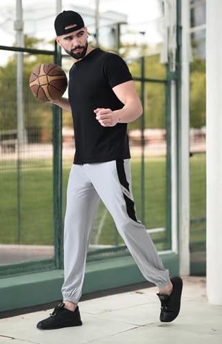Image of RynoGear Men's Lightweight Dryfit Track Pant with Zip Pockets || Track Pants for Man
