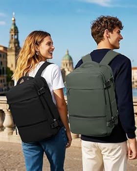 SZLX Grote Reisrugzak Dames, Handbagage Rugzak voor Easyjet Rugzak Onder de Stoel Ryanair Handbagage 40x20x25 Onder de Stoel Reisrugzak Handbagagegrootte