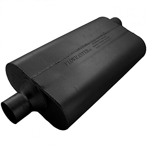 Image of Flowmaster 942452 50 Delta Flow Muffler - 2.25 Center In and 2.25 Offset Out - Moderate Sound
