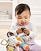 Skip Hop Bandana Buddies Baby Activity and Teething Toy with Multi-Sensory Rattle and Textures, Elephant