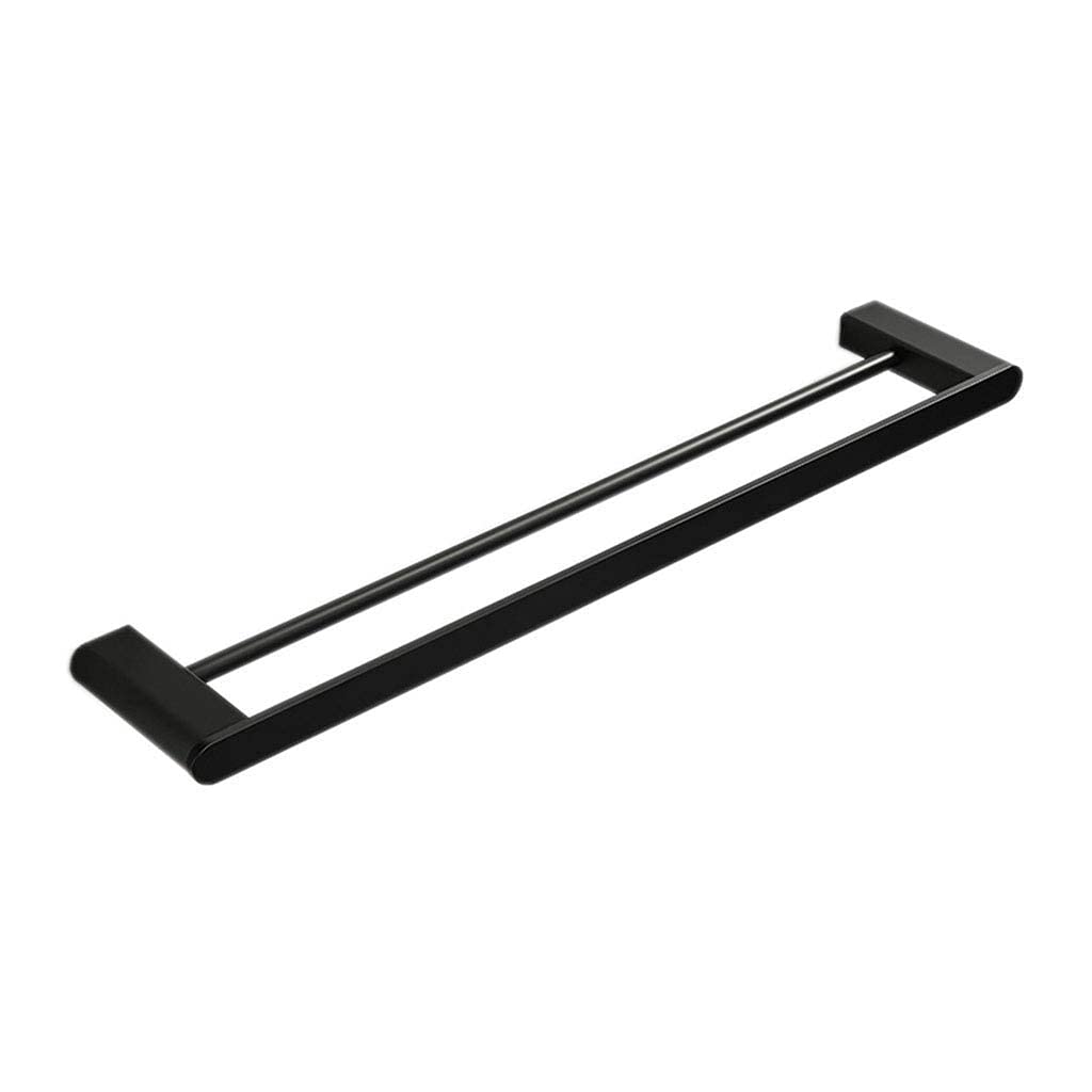 LMYSXAOZ Bathroom Double Towel Bar for or Kitchen, Stainless Steel Construction Rack Tower Hanger/50Cm
