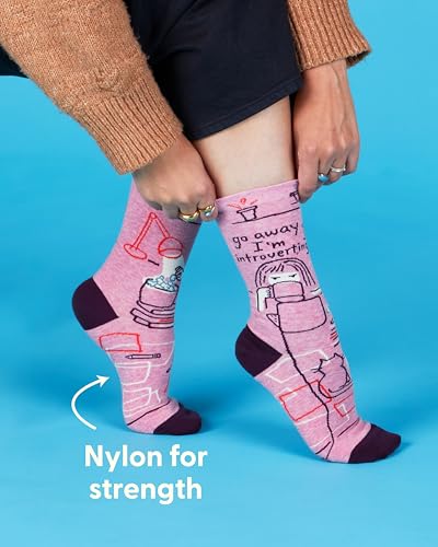 Calcetines regalo mujer Go Away Introverting detalles originales cumpleanos 4