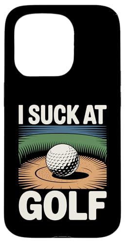 I Suck At Golf Loser Dad ȃW[N St X}zP[X iPhone 15 Pro p