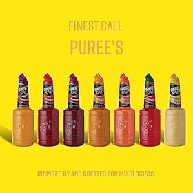 Finest Call Banana Puree| Real Fruit | Cocktail Ingredient | 1 Litre Bottle | Easy Pour | Bar Essential | Premium Ingredients | Cocktails, Drinks, Desserts