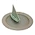 Whitehall Products Sailboat Sundial Birdbath, Copper Verdi