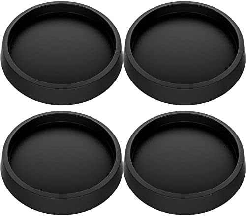 Furniture Coasters,Caster Cups,Furniture Leg Protectors 2.5 Inch 4pcs Rubber Pads no Slip for Hardwood Floors