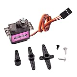 4pcs 90 Micro Motor All Metal Gear Analog 180 360 Industrial Bearings Gears(All Metal -180)