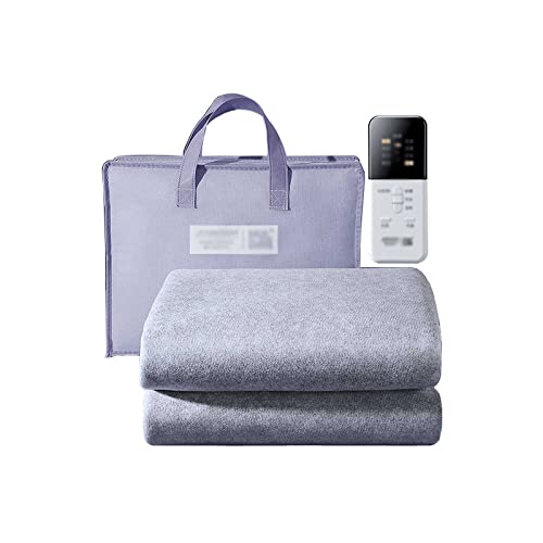 Zzmop Manta Eléctrica,Manta Calefactora de Colchón con Calefacción Doméstica,Sincronización Inteligente,4 Configuraciones de Calor,Calentamiento Rápido Cover
