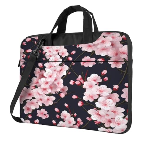 Sacoche PC 15,6 fleurs japonaises pour vos trajets quotidiens et bureau
