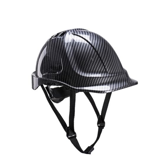 Casco industrial con diseño de fibra de carbono Endurance PC55