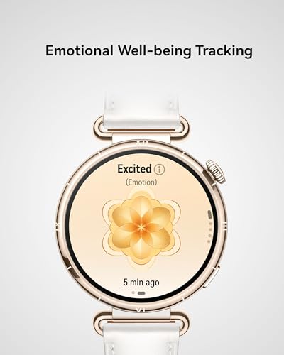 HUAWEI WATCH GT 6 41mm White + FreeBuds 6i White, AMOLED Touchscreen, up to 14 days battery life, 100+ Sports Mode, iOS & Android, All-day Health Monitoring, Emotional Wellbeing