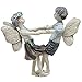 Miniature Fairy Garden Limited Edition Boy and Girl Fairies Daincing Isaac and Ivy