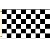 Checkered Polyester Flag, 3' x 5'