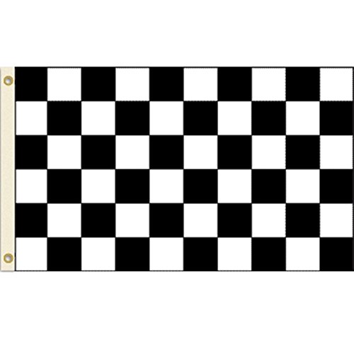 Checkered Polyester Flag, 3' x 5'