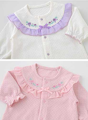 チャックルベビー Chuckle スウィートガール 長袖ツーウェイオール 50