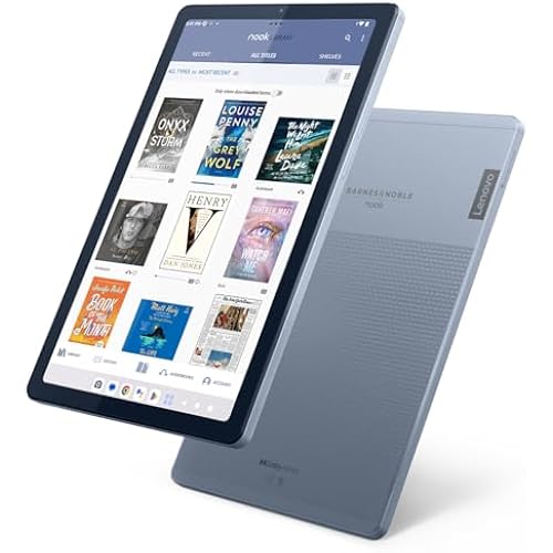 Lenovo Tab M9 9" HD 64GB WiFi MediaTek Helio G80 Tablet - Android 12 - with B&N Nook HD e-Reader (Renewed) (Frost Blue)