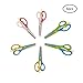 Produktbild Wenosda 6pcs Sicherheitsschere DIY Craft Safe Scissor Spielzeug mit Frühling für Kinder / Kind / Kleinkind / Kinder / Student / Lehrer / Vorschule Handwerk Ausbildung3 Farben, 6 Stück
