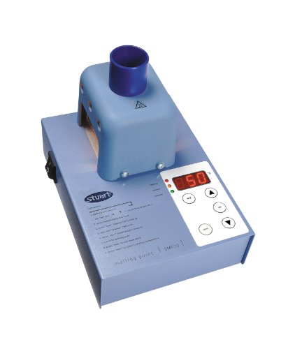 Stuart SMP10 Digital Melting Point Apparatus with Three Digit LED Display, 240V, 50/60Hz, 75 Watts