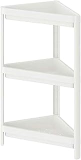 IKEA Vesken Corner Shelf Unit White 13x13x28 704.710.92
