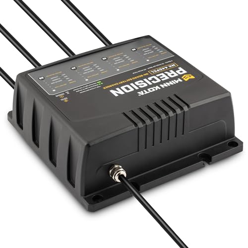 Minn Kota Precision MK-440PCL On-Board Marine Battery Charger – 4 Banks, 10 Amps Each by Minn Kota - Image 4