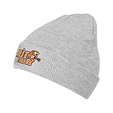 Cbxiovg Rochester Institute of Technology Logo Stretch Beanie Knit Hat for Men Women Winter Fall Spring Warm Cap Gray