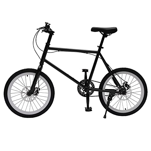 Bicicleta Infantil De Estilo Libre De 20 Pulgadas, Para Niños, Para Niños, Capacidad De Carga De 100 Kg, A Partir De 6 A 12 Años, Estilo Bmx, Color Negro Y Blanco