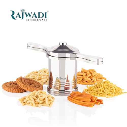 Image of RAJWADI Stainless Steel Press Sev Sancha Machine /Press Muruku Maker /Dab sev Sancha