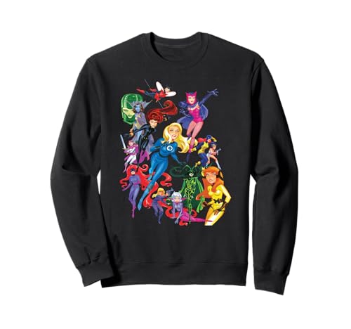 Image of Women of Marvel Female Super Heroes Sweatshirt