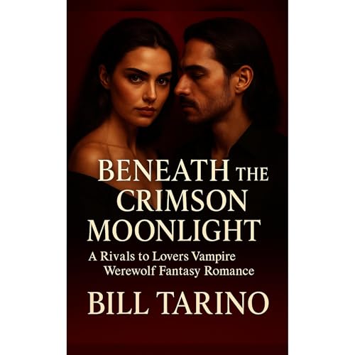Beneath the Crimson Moonlight Audiolibro Por Bill Tarino arte de portada