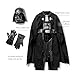 Disney Store Official Boy's Halloween Costumes for Play - Premium Disney Cosplay Dress Up Outfits for Children- Darth Vader Costume with Lights and Sounds for Kids - Size 7/8