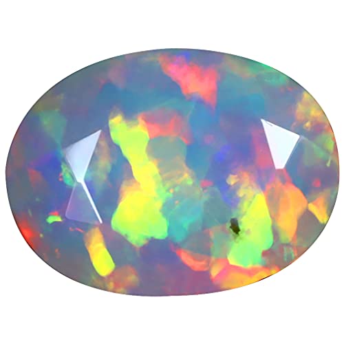 Opale éthiopienne naturelle de 3.21 ct pour haute joaillerie sur mesure
