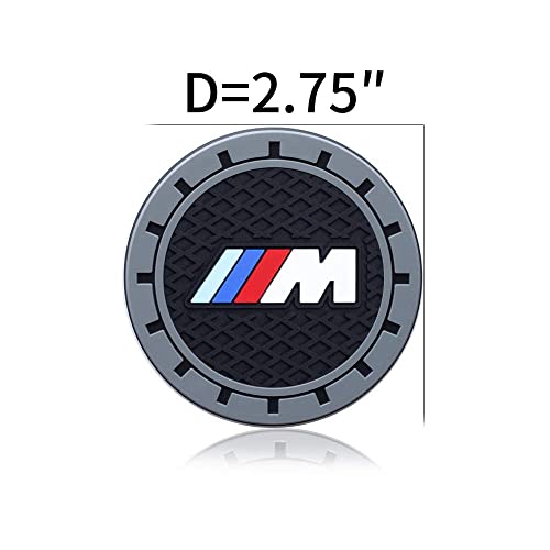 2 Stück Auto Getränkehalter Untersetzer für M M2 M4 M5 M6 M8 X1 X2 X3 X5 X6 M135i M240i Z4 328i X7 Series, Auto Untersetzer,Auto Zubehor Innenraum,Getränkehalter für Auto