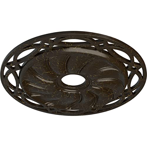 Médaillon de plafond Loera pour masquer les défauts de pose - 3