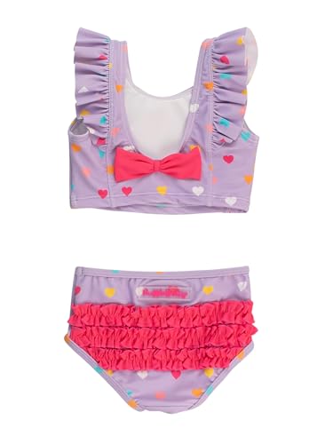 Image of RuffleButts Baby /Toddler Girls UPF50+ Waterfall Tankini Two Piece Swimsuit