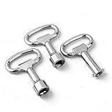 YUVKIN 3 Llaves Universales para Grifos, Llaves de Radiador, Cajas de Electricidad y Más (8/6/8 mm)