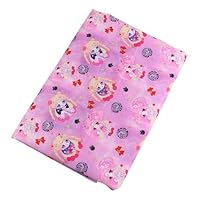 セーラームーン 生地 約260cm×約90cm 布 はぎれ ピンク 当時物 セーラームーン 生地 約260cm×約90cm 布 はぎれ ピンク 当時物