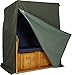 Produktbild LILIMO Strandkorb Schutzhülle Ripstop | M | 120 x 90 x 155 cm | Robuste Abdeckhaube für 2-Sitzer Strandkorb in grün | Wetterfeste und wasserdichte Strandkorb Hülle