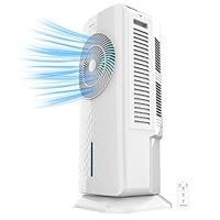 Cecotec - Verdunstungskühler mit EnergySilence 3500 Cool Compact Smart Control 65W, 3,5L Tank, Touch Control, 3 Geschwindigkeiten, 2 Modi, 70º Oszillation, Timer 12h, 2 Kühler