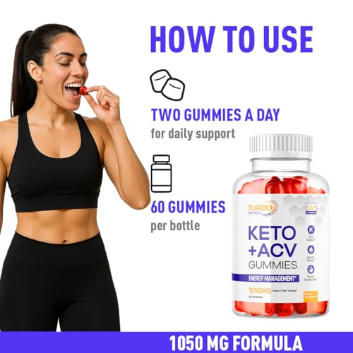 Turbo Ripped Keto Weight Loss ACV Gummies, Turbo Ripped Keto ACV Gummies, Turbo Ripped Gummies, TurboRipped Keto ACV Apple Cider Vinegar Advanced Multivitamin Healthy s Gummys, 1 Month