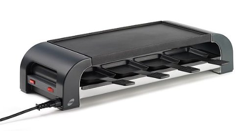 Stöckli Pizza Grill MAX8, Nero, Minipizzas