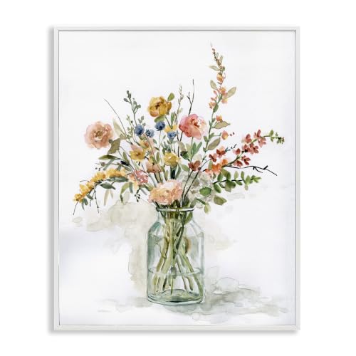 Stupell Industries 'Country Meadow Roses Floral Bouquet'| Framed Giclee Art