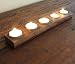 Wine Barrel Candle Holder Hand Made From Vintage Napa Wine Barrels